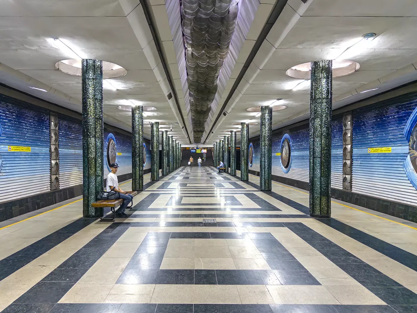 Ташкентский метрополитен. Станция «Космонавтов»
